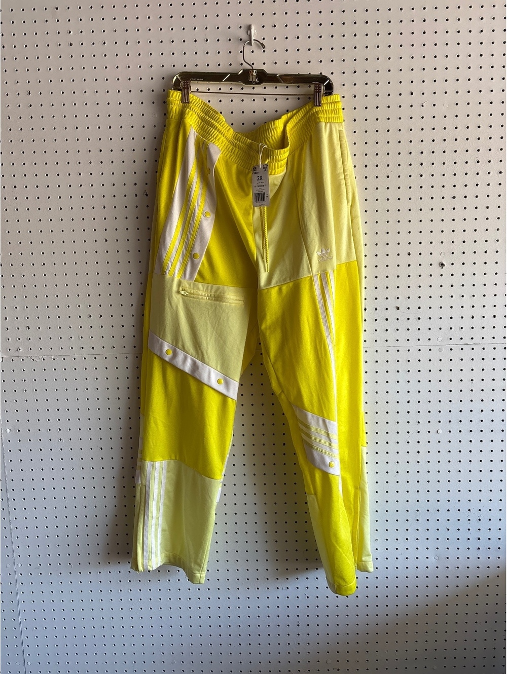 Adidas Originals D. Cathari TP Shock Yellow Women's Pants 2X